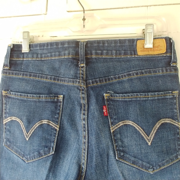 Levi's 9" Midrise Skinny Jeans SZ 10M - Picture 6 of 13